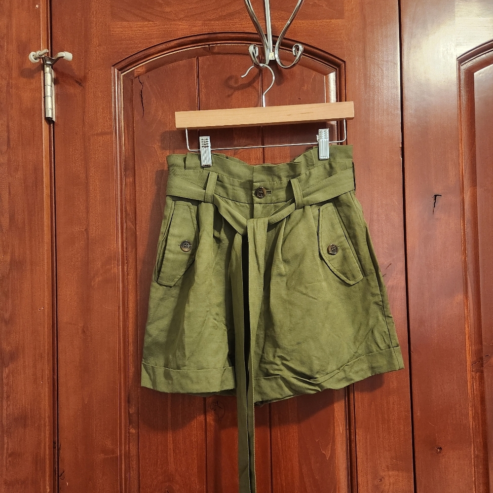 Reiss Lorena Paperbag Shorts